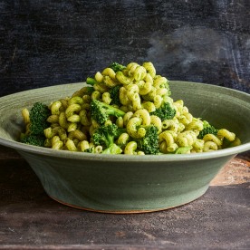 Lidia Bastianich's Cavatappi With Pesto & Broccoli.